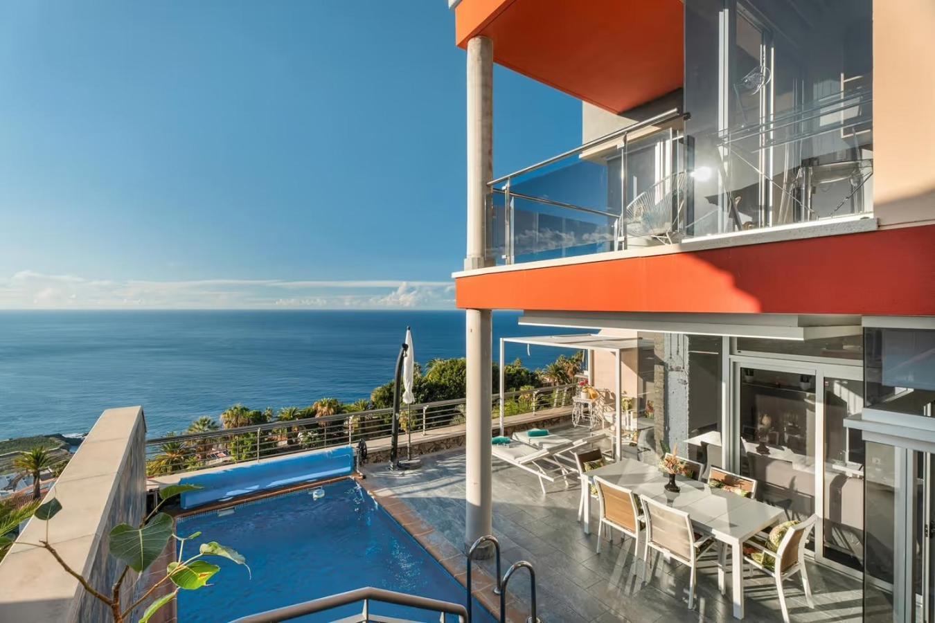 Villa Golden Horizon Con Piscina Privada Climatizada Santa Úrsula المظهر الخارجي الصورة