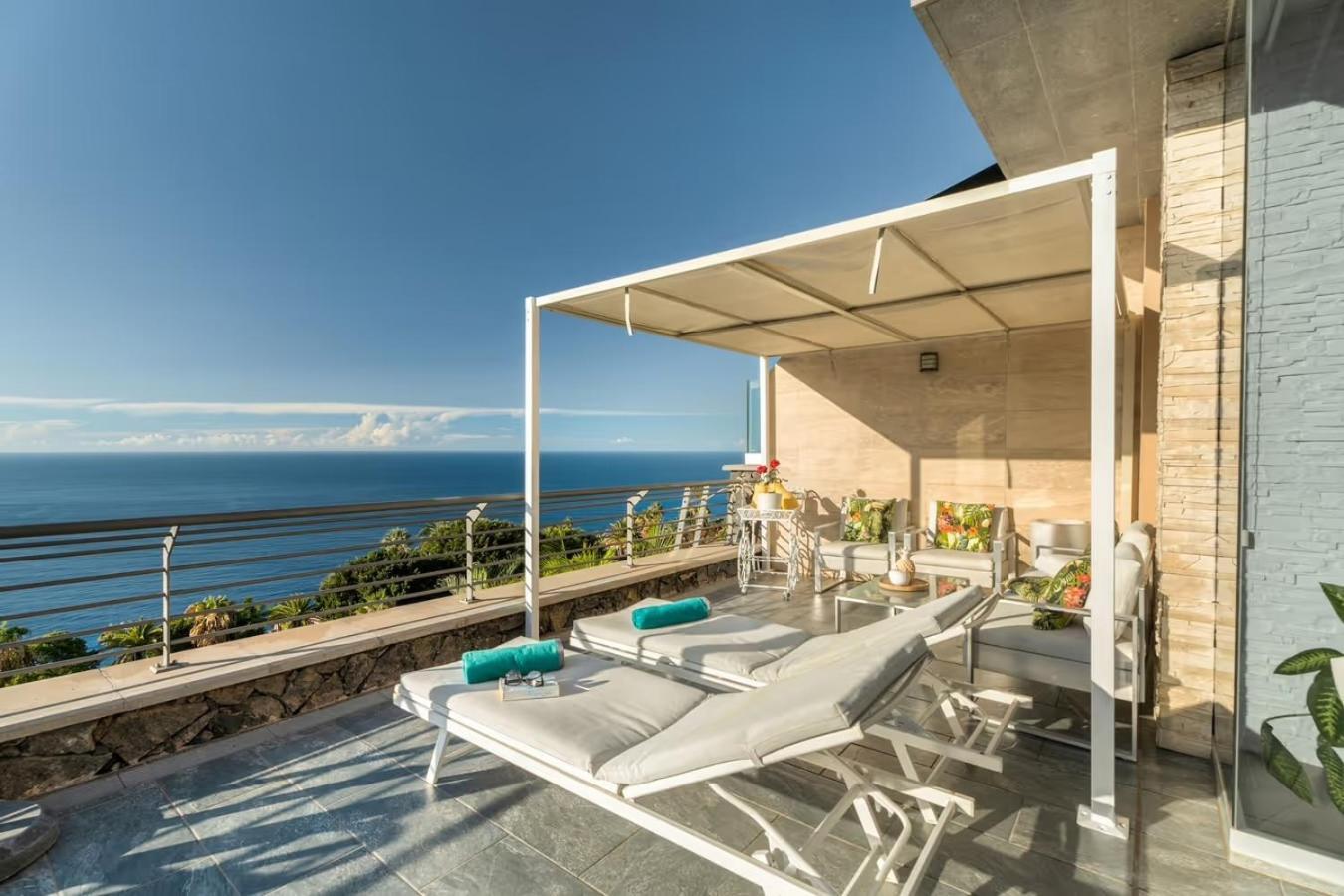 Villa Golden Horizon Con Piscina Privada Climatizada Santa Úrsula المظهر الخارجي الصورة